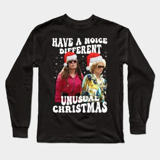 Funny Christmas Kath And Kim Have A Noice Christmas Long Sleeve T-Shirt